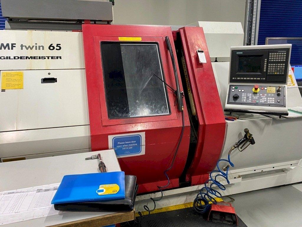 Frontansicht der Gildemeister MF twin 65  Maschine