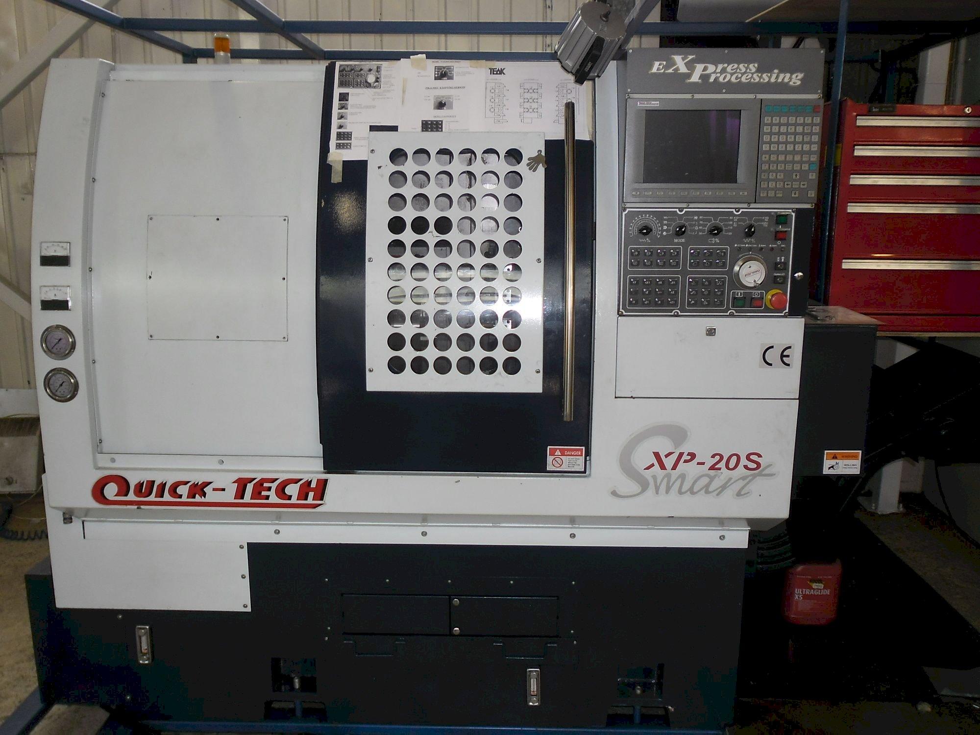 Frontansicht der Quick-Tech XP-20S  Maschine