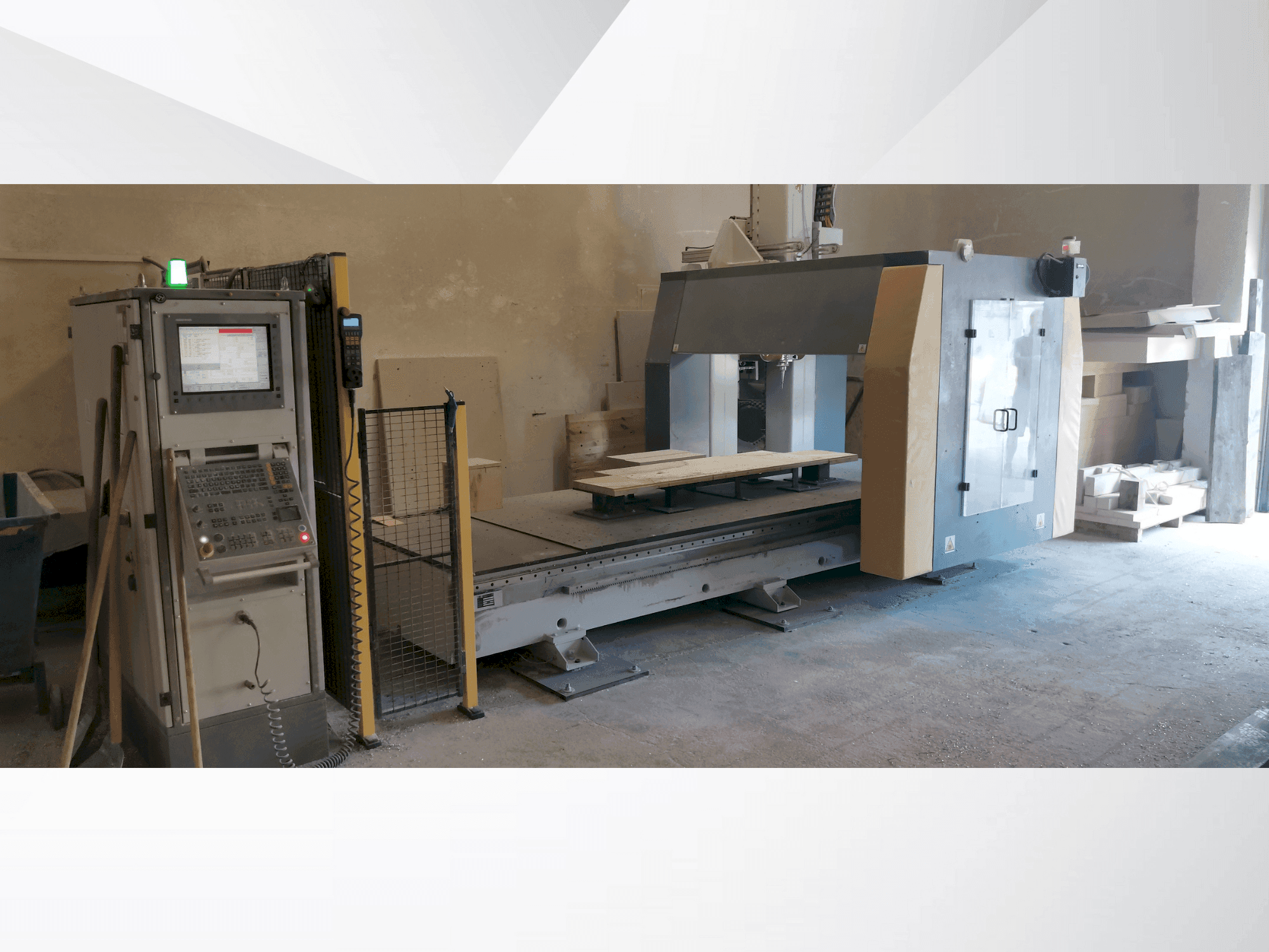 Frontansicht der Sahos Dynamic FC 3000  Maschine