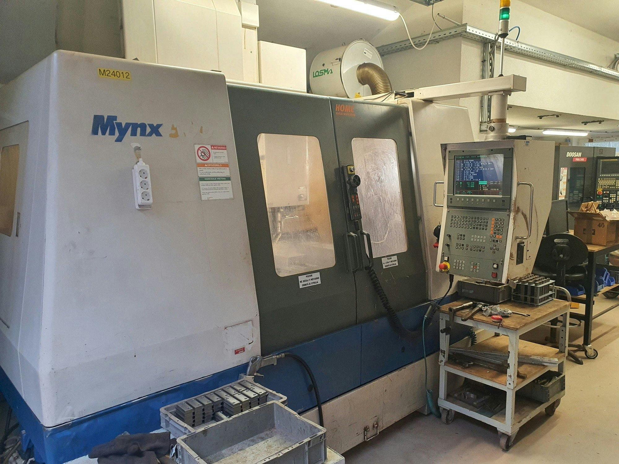 Frontansicht der DAEWOO Mynx 50  Maschine