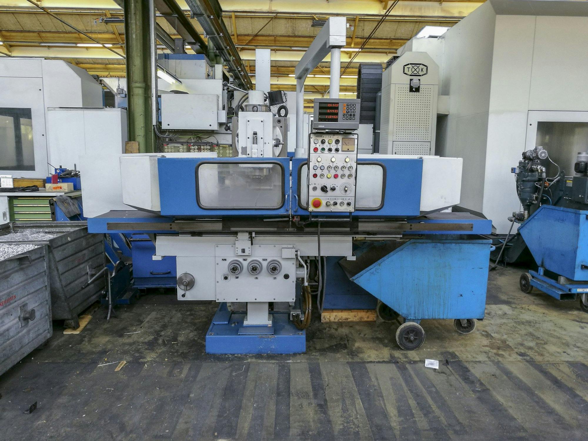 Frontansicht der Reform FGS 50/63 Maschine