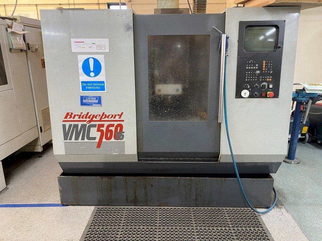 Frontansicht der Bridgeport VMC 560/16  Maschine