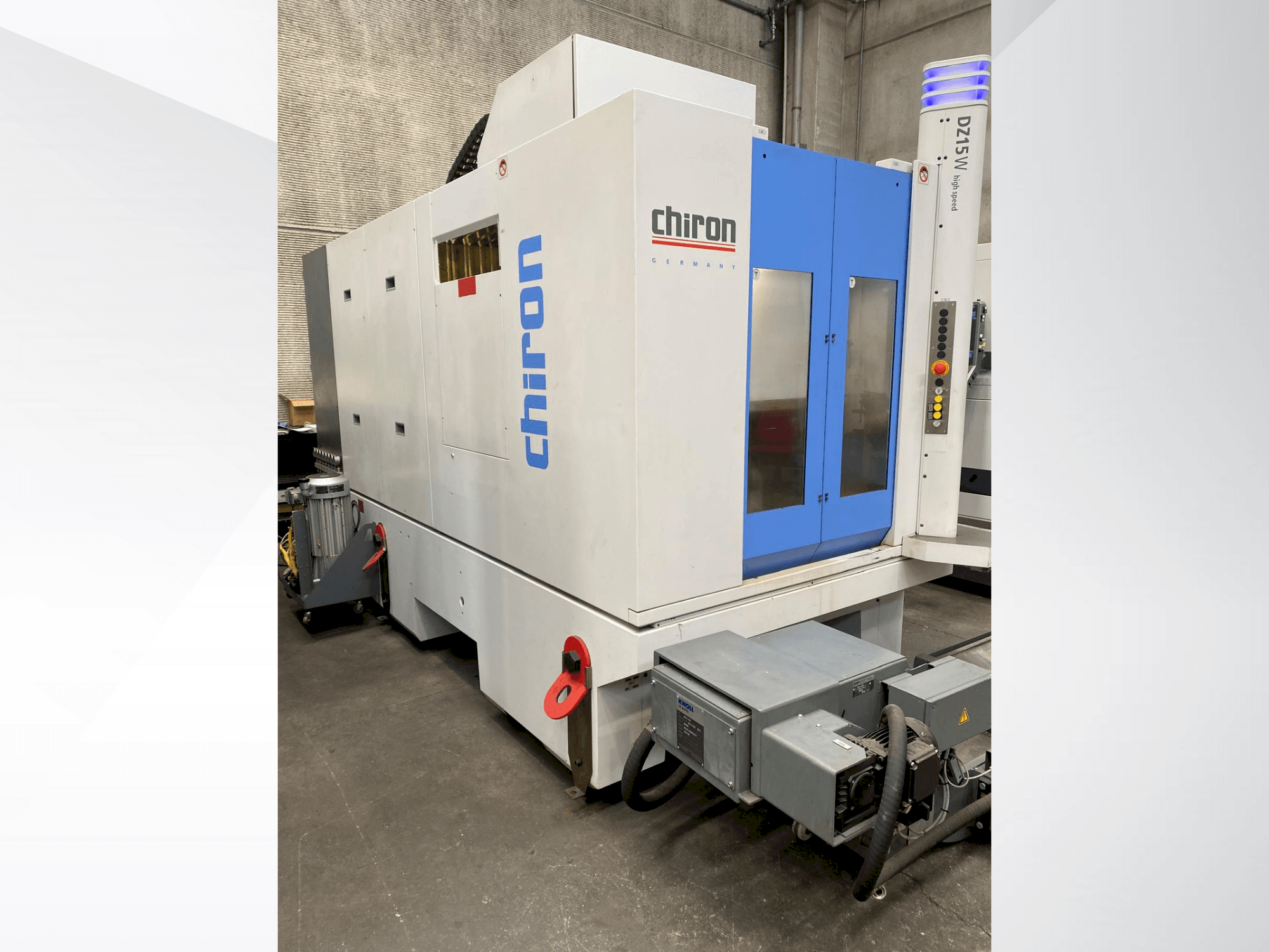 Frontansicht der CHIRON DZ15W HS  Maschine