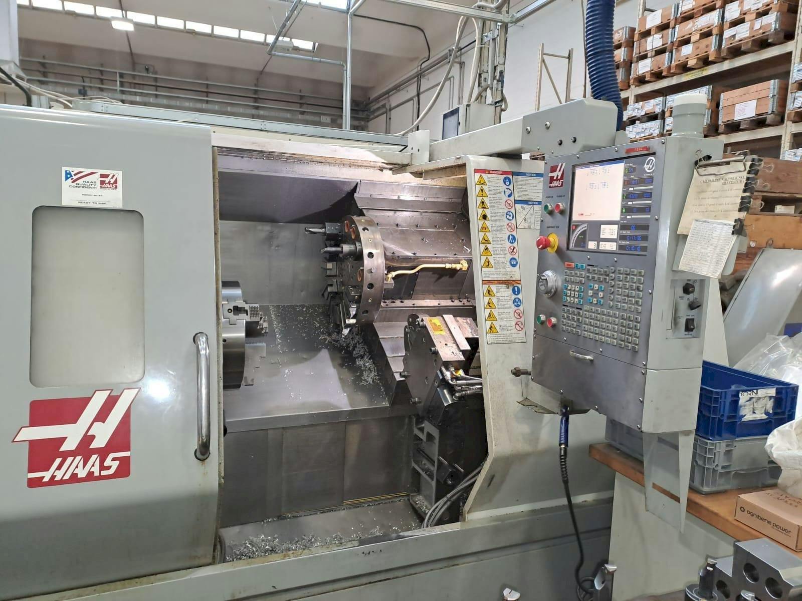 Frontansicht der HAAS SL30  Maschine