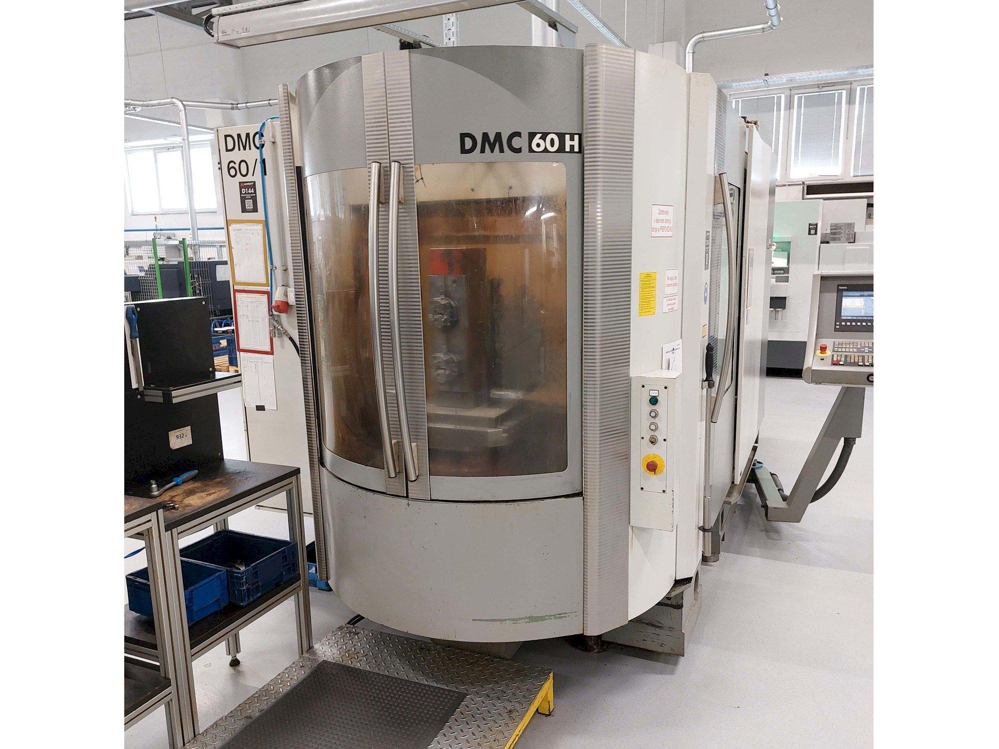 Frontansicht der DECKEL MAHO DMC 60H  Maschine