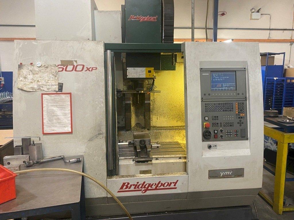 Frontansicht der Bridgeport VMC 600XP  Maschine