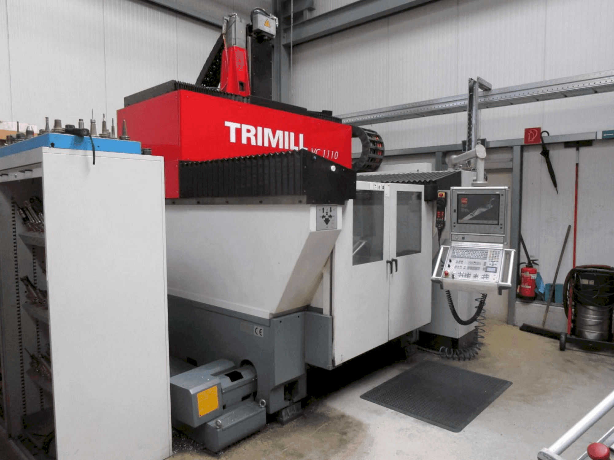 Frontansicht der TRIMILL VC1110  Maschine