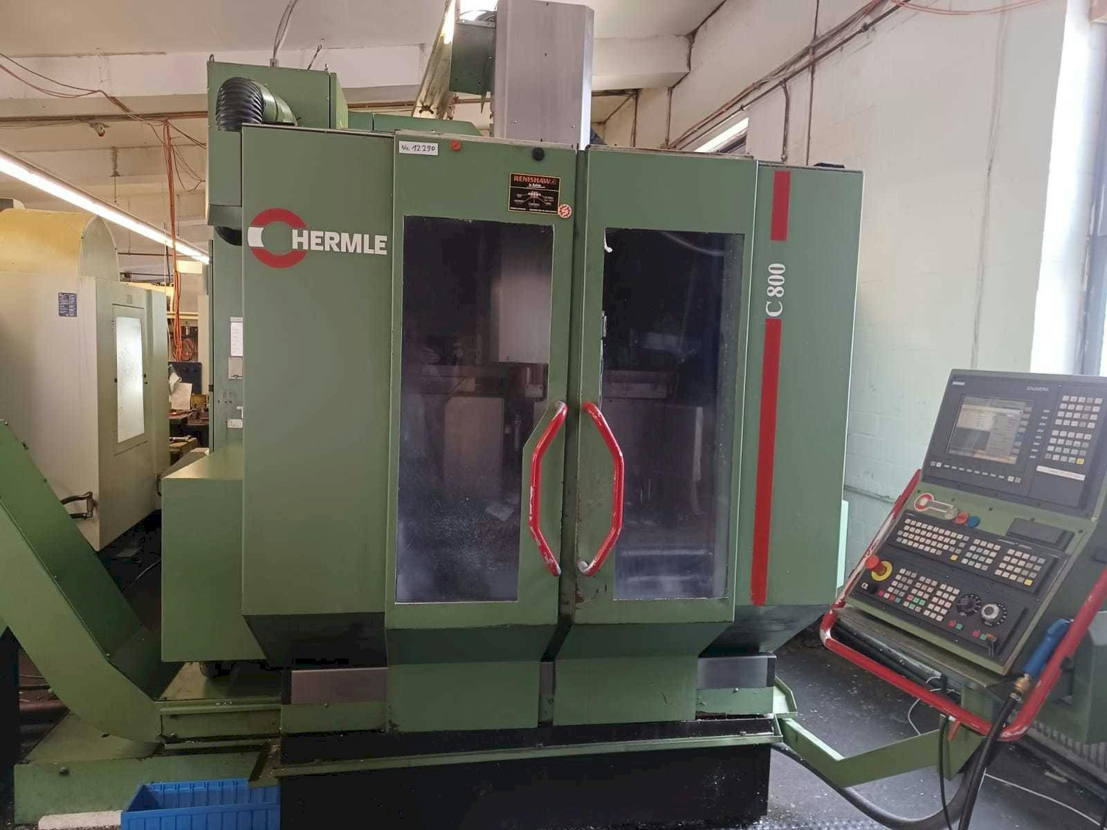 Frontansicht der HERMLE C 800 U  Maschine