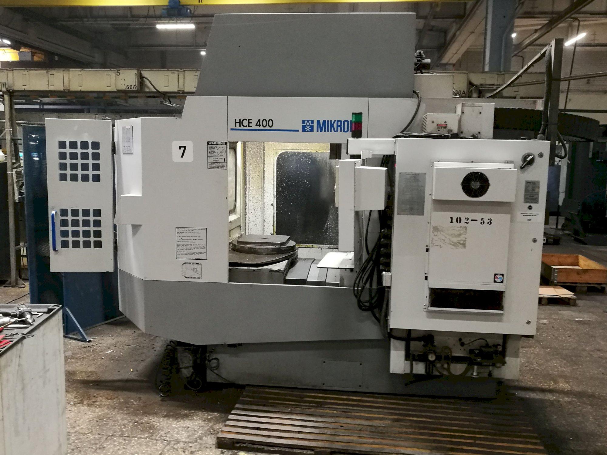 Frontansicht der HAAS HS-1 Maschine