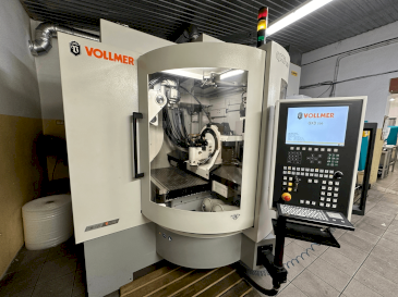 Frontansicht der VOLLMER QXD 250  Maschine