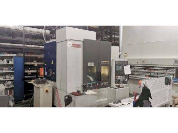 Frontansicht der MORI SEIKI NV4000  Maschine