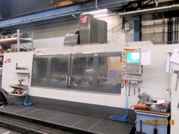 Frontansicht der HAAS VF-11/50  Maschine