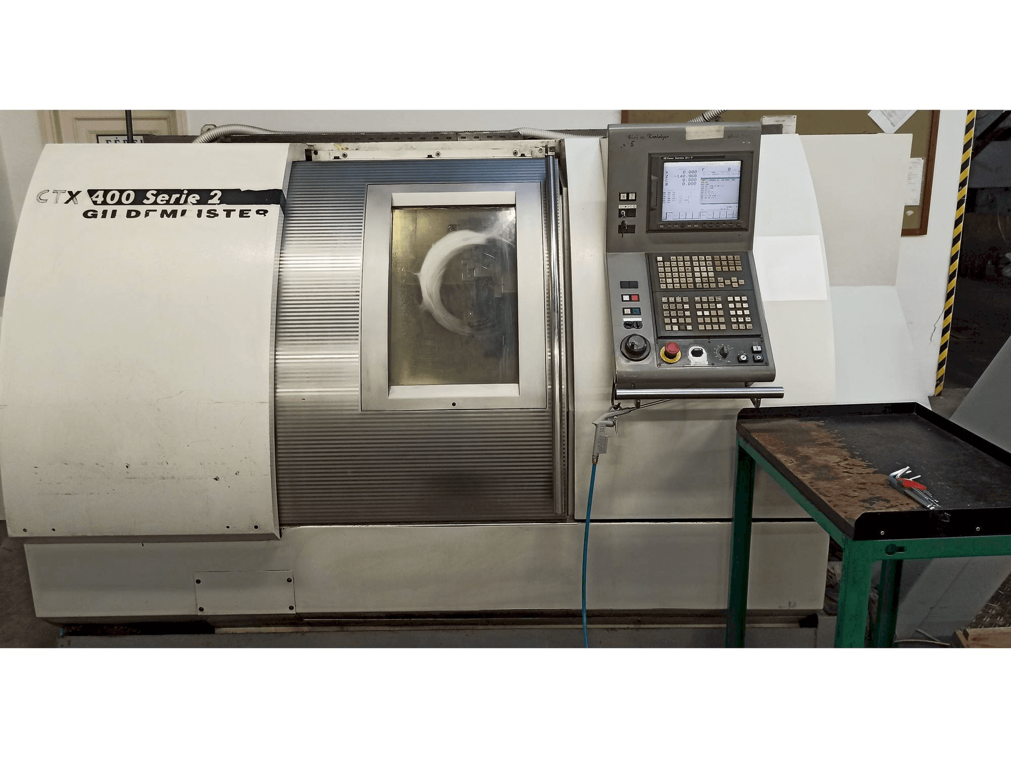 Front view of Gildemeister CTX 400 S2 machine
